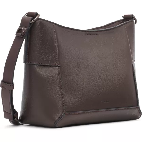 Calvin Klein Aura NorthSouth Top Zip CrossbodyJava