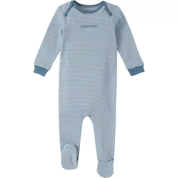 Calvin Klein Baby Boys SolidBaby BlueCoronet Blue Stripes