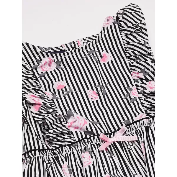 Calvin Klein Baby Girls 2 Pieces Legging SetPrint StripesPink
