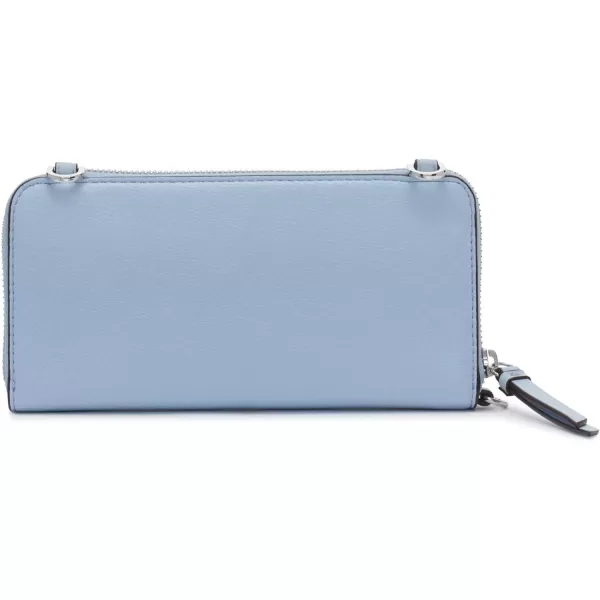 Calvin Klein Becky Organizational Wallet on a String CrossbodyCelestial Blue