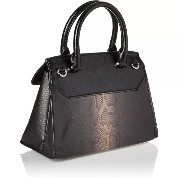 Calvin Klein Becky Top Handle Mini Bag CrossbodyBlack Ombre Snake