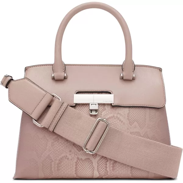 Calvin Klein Becky Top Handle Mini Bag CrossbodyGoat Ombre Snake