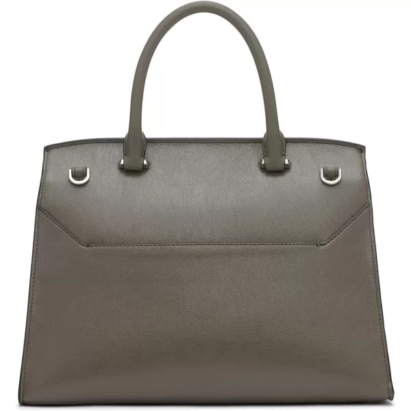 Calvin Klein Becky Turn Lock SatchelDusty Olive