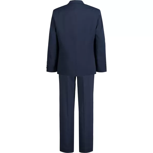 Calvin Klein Boys 2Piece Formal Suit SetBright Blue Stretch