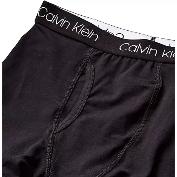 Calvin Klein Boys 4 Pack Boxer BriefsBlack White Basics