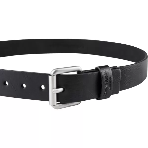 Calvin Klein Boys Casual Leather BeltBlack