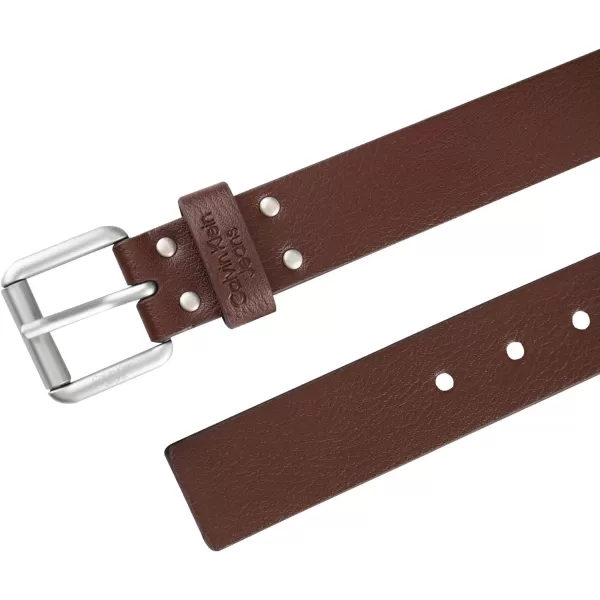 Calvin Klein Boys Casual Leather BeltBrown