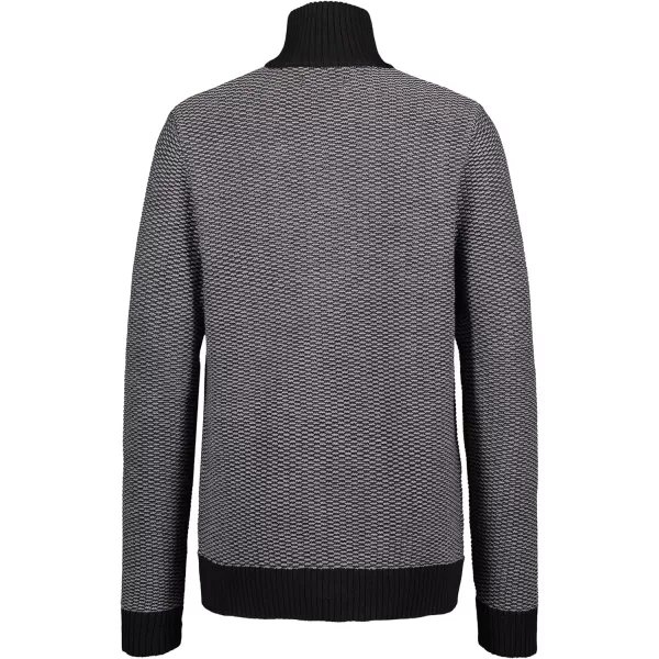 Calvin Klein Boys Half Zip Pullover Sweater Ribbed Neckline amp Logo DetailingSilverware Thermal