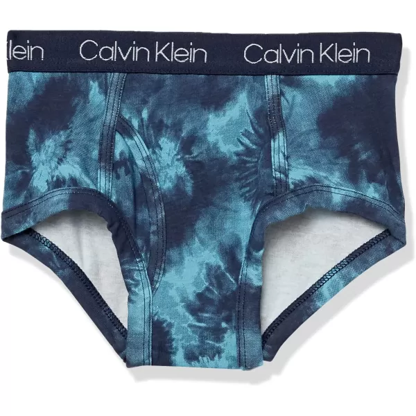 Calvin Klein Boys Little Modern Cotton Assorted Briefs Underwear 3 Pack3 Pack  Heather Grey Classic White Black