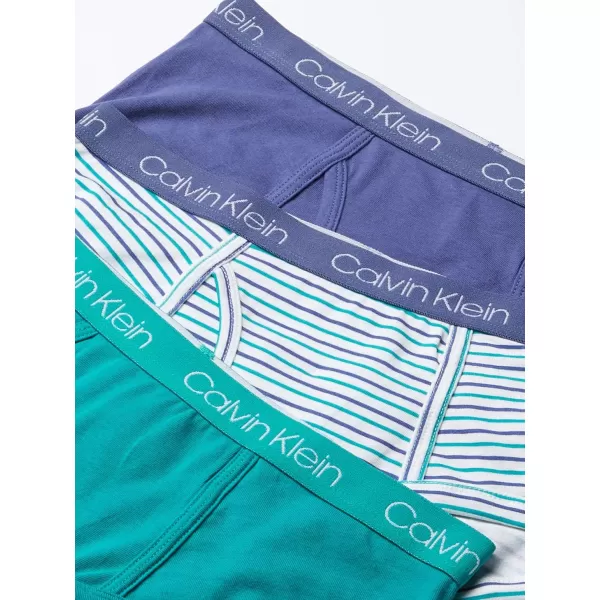 Calvin Klein Boys Little Modern Cotton Assorted Briefs Underwear 3 PackCamoHeather GreyOlive Green