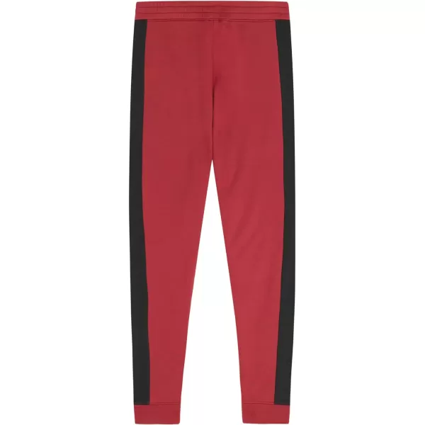 Calvin Klein Boys Pullon Fleece Jogger Sweatpants Drawstring ClosurePerformance Red