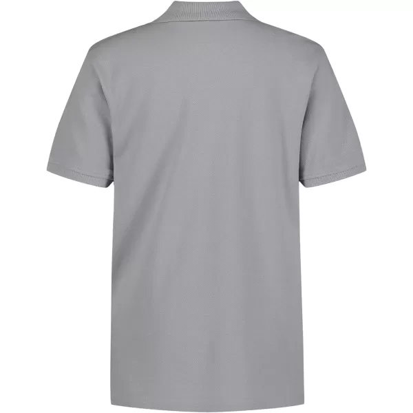 Calvin Klein Boys Short Sleeve Micro Pique Solid PoloQuarry