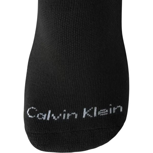 Calvin Klein Boys Socks  Cushion Crew Cut Socks 6 PackBlack