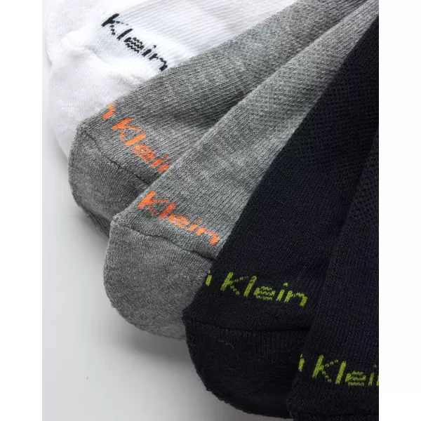 Calvin Klein Boys Socks  Cushion Crew Cut Socks 6 PackNavyGreyWhite