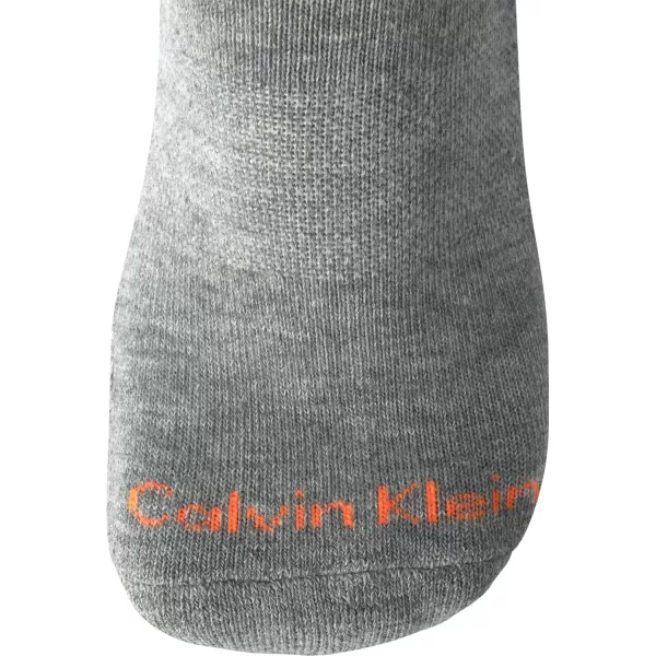 Calvin Klein Boys Socks  Cushion Crew Cut Socks 6 PackNavyGreyWhite