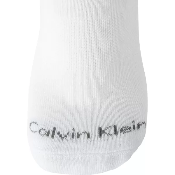 Calvin Klein Boys Socks  Cushion Crew Cut Socks 6 PackWhite