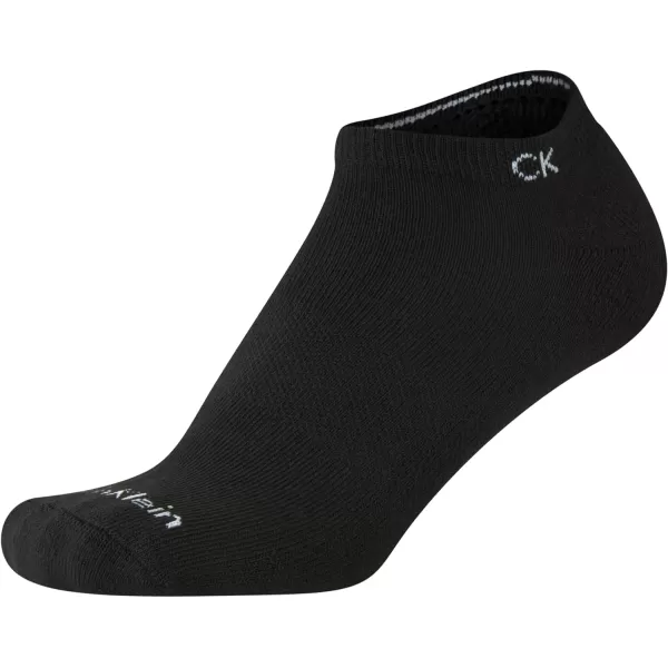 Calvin Klein Boys Socks  Cushion No Show Ankle Socks 6 PackBlack