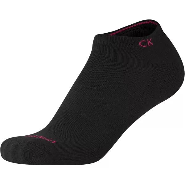 Calvin Klein Boys Socks  Cushion No Show Ankle Socks 6 PackGreyWhiteBlack