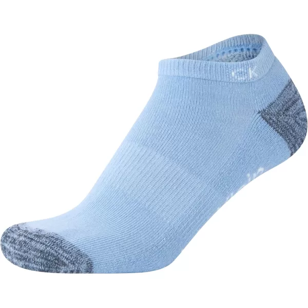 Calvin Klein Boys Socks  Cushion No Show Ankle Socks 6 PackNavyGreyBlue