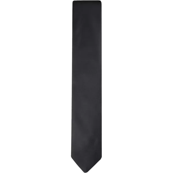 Calvin Klein Boys Solid and Pattern Ties  Big BoysBlack Solid