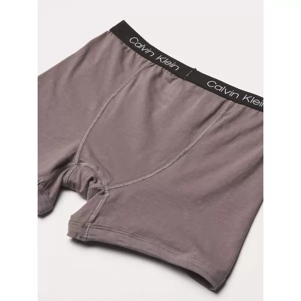 Calvin Klein Boys Underwear Cotton Boxer Brief 6 PackCastlerock GreyMoon BlueBlack IrisCamoHeather GreyBlack