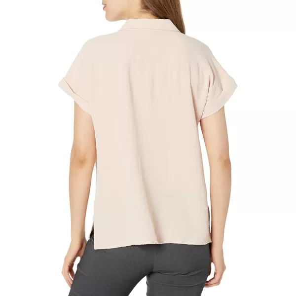 Calvin Klein Ck Womens Blouse CollarBlush