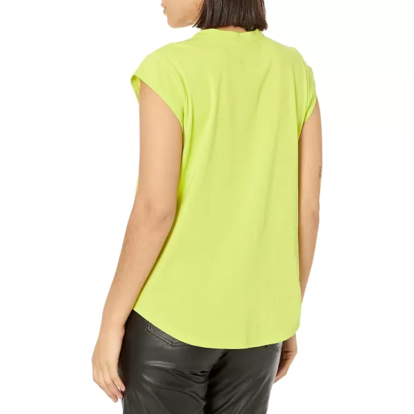 Calvin Klein Ck Womens TShirt Button DownMargarita