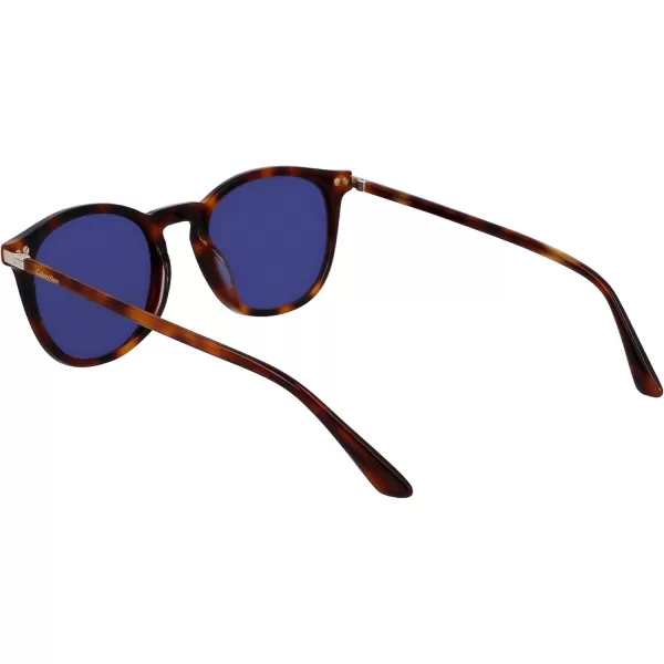 Calvin Klein Ck22533s Round SunglassesBrown Havana