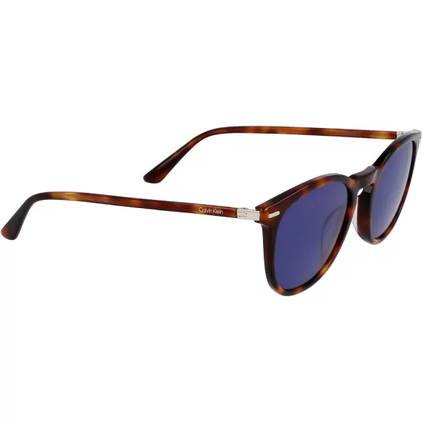 Calvin Klein Ck22533s Round SunglassesBrown Havana