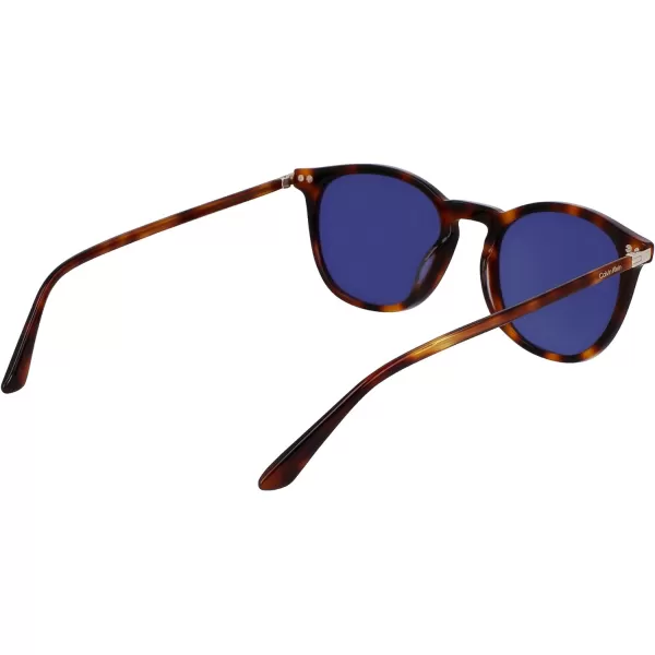 Calvin Klein Ck22533s Round SunglassesBrown Havana
