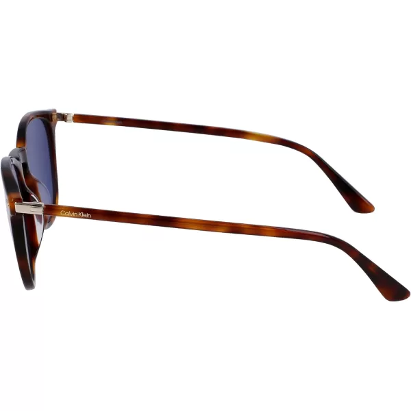 Calvin Klein Ck22533s Round SunglassesBrown Havana