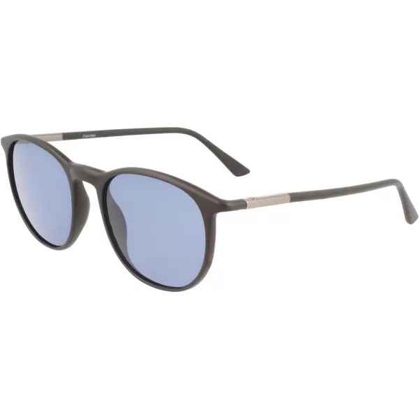Calvin Klein Ck22537s Round SunglassesMatte Black
