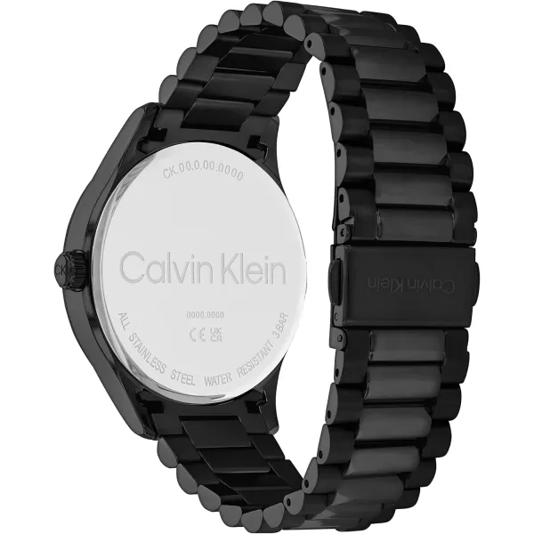 Calvin Klein Contemporary Unisex Designer WatchBlack Sunray