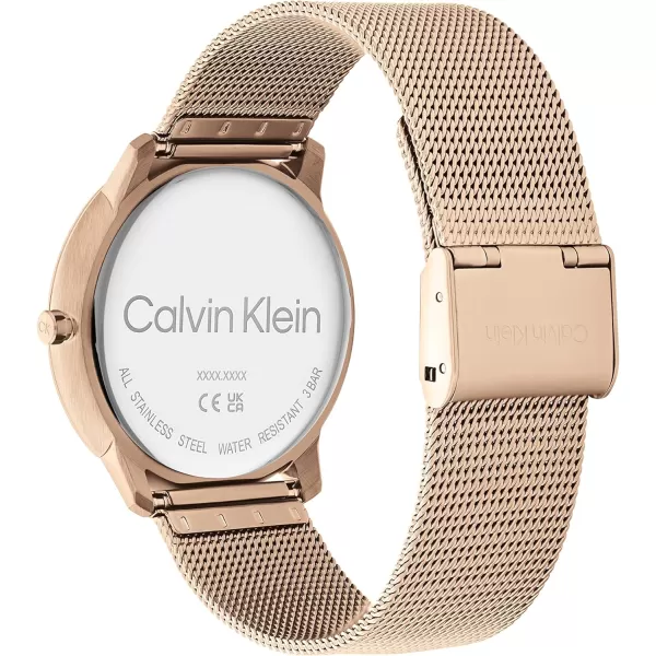 Calvin Klein Effortless Unisex Bracelet WatchRose Gold
