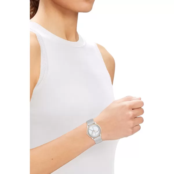 Calvin Klein Effortless Unisex Bracelet WatchTwo Tone