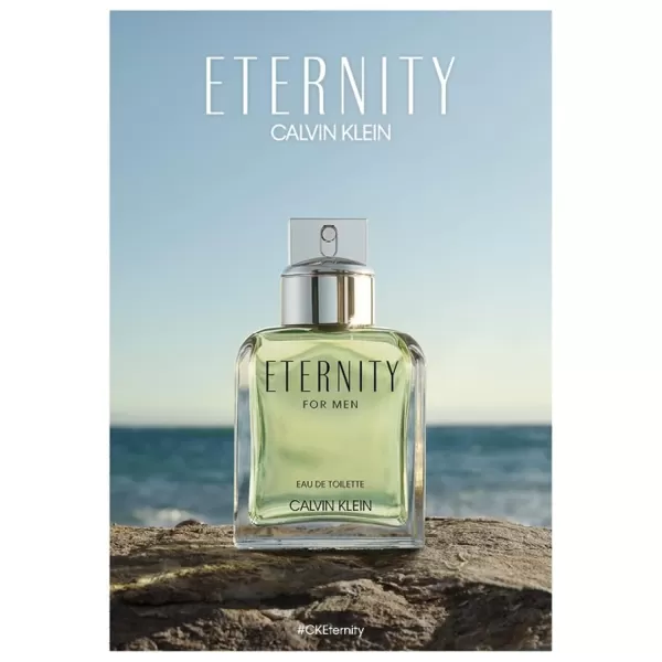 Calvin Klein Eternity for Men Eau De Toilette Cologne  Notes of Bergamot Geranium Sandalwood and Amber67 Fl Oz Pack of 1