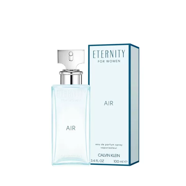 Calvin Klein Eternity for Women Air Eau De Parfum  Notes of fresh blue skies uplifting florals grapefruit oil cedarwood and muskCalvin Klein Eternity Air Eau De Parfum 34 Fl Oz Pack of 1