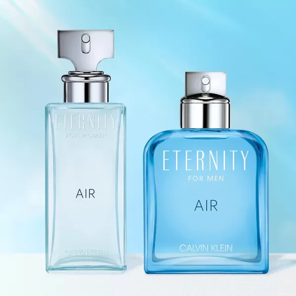 Calvin Klein Eternity for Women Air Eau De Parfum  Notes of fresh blue skies uplifting florals grapefruit oil cedarwood and muskCalvin Klein Eternity Air Eau De Parfum 34 Fl Oz Pack of 1