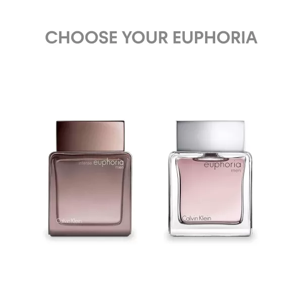 Calvin Klein Euphoria for Men Eau de Toilette  Notes of spice raindrops sudachi gingers amp pepper17 Fl Oz Pack of 1