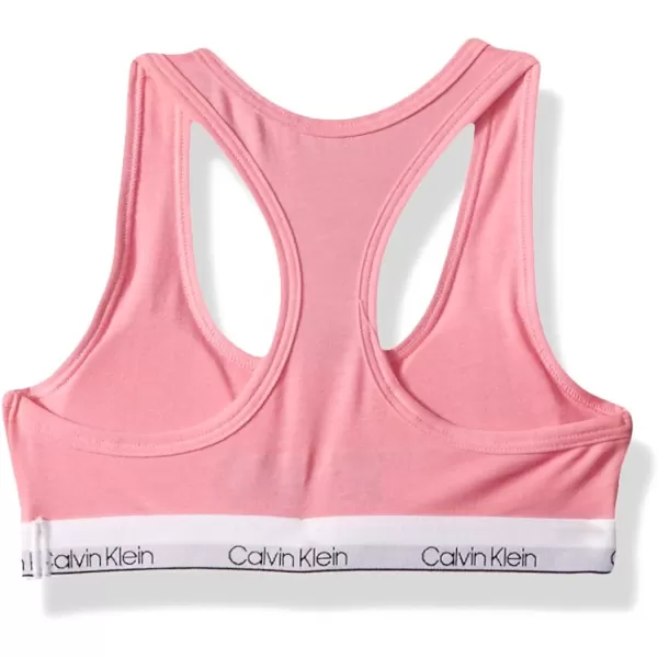 Calvin Klein Girls Big Modern Cotton Molded BraletteSachet Pink