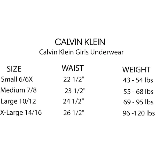 Calvin Klein Girls Little Modern Cotton Hipster Underwear MultipackHeather Grey Classic White Black  3 Pack