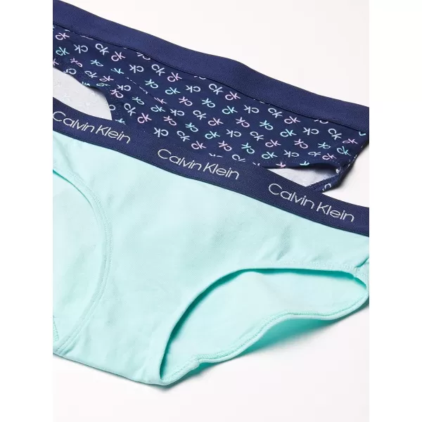 Calvin Klein Girls Modern Cotton 2 Pack BikiniCktsymDltl