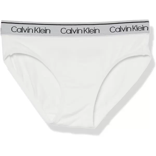 Calvin Klein Girls Modern Cotton Bikini Panty Underwear 3PackHgWhtBlk