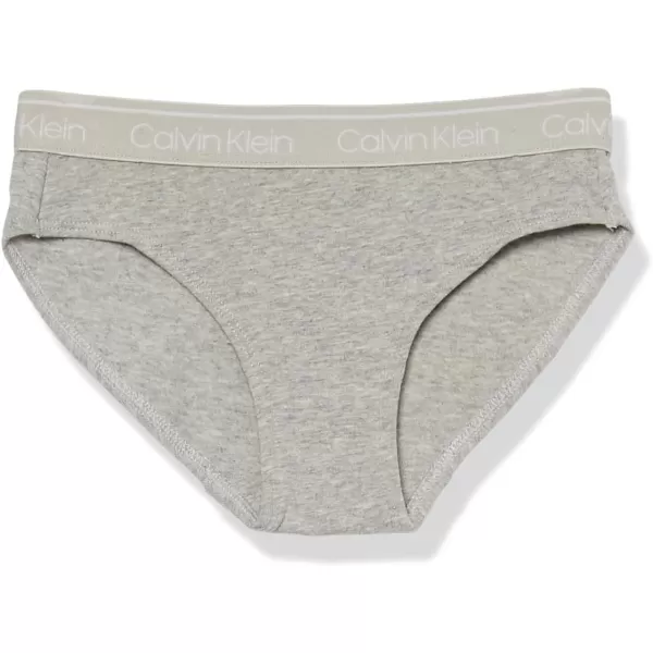 Calvin Klein Girls Modern Cotton Bikini Panty Underwear 3PackHgWhtBlk