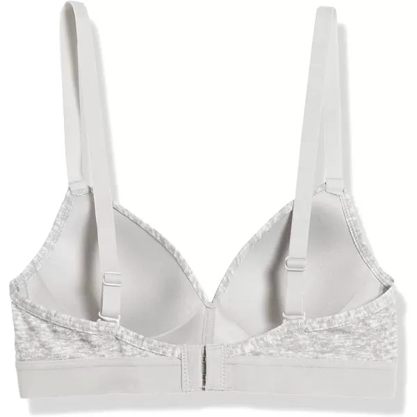 Calvin Klein Girls Molded Monogram Bra with Adjustable StrapsHeather Grey