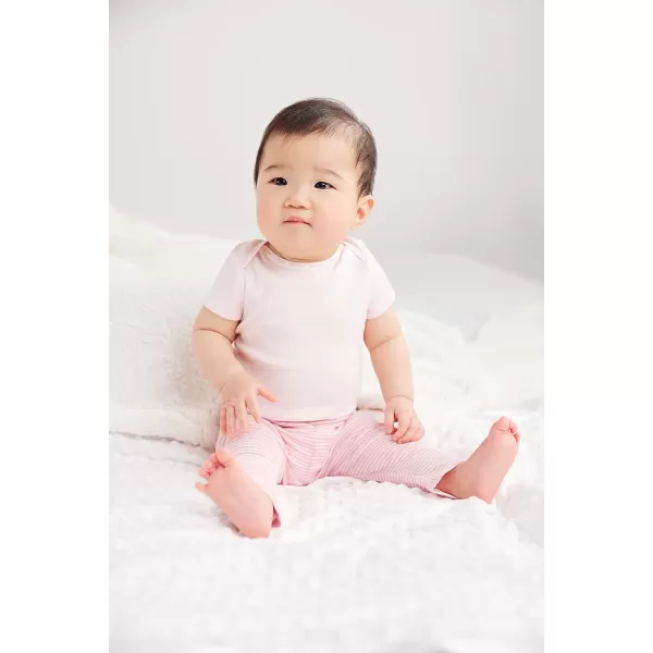 Calvin Klein Girls Organic Baby Essentials 3 Pack PantsRosewaterCountry Rose