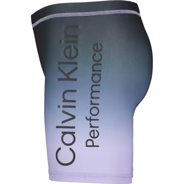 Calvin Klein Girls Performance Bike Shorts Soft amp Stretchy with Flat Waistband amp Snug FitViolet Ombre