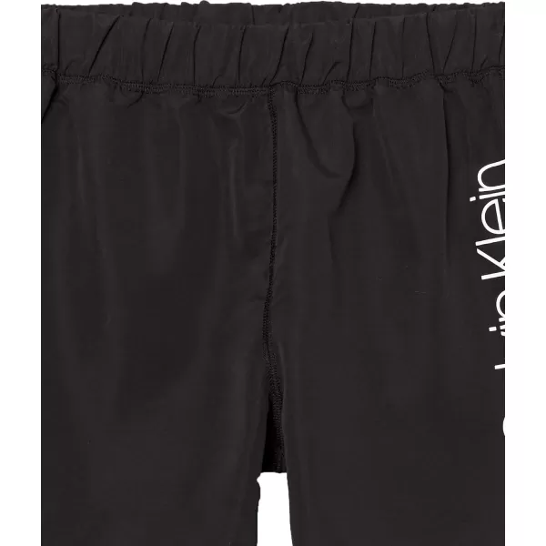 Calvin Klein Girls Performance Running Shorts QuickDrying Mesh Elastic Waistband amp Pullon StyleBlack Tulip