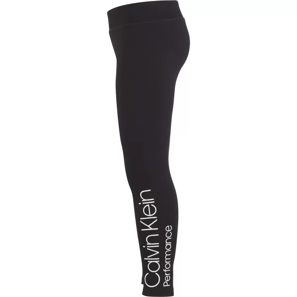 Calvin Klein Girls Performance Stretch Legacy LeggingBlack Ck