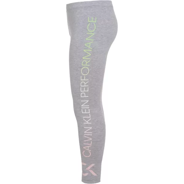 Calvin Klein Girls Performance Stretch Legacy LeggingGrey Gradient